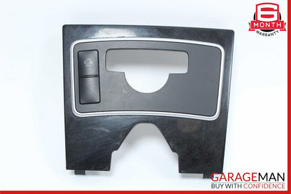 10-13 Mercedes W212 E350 E250 E550 Center Console Switch Trim Cover Bezel Wood