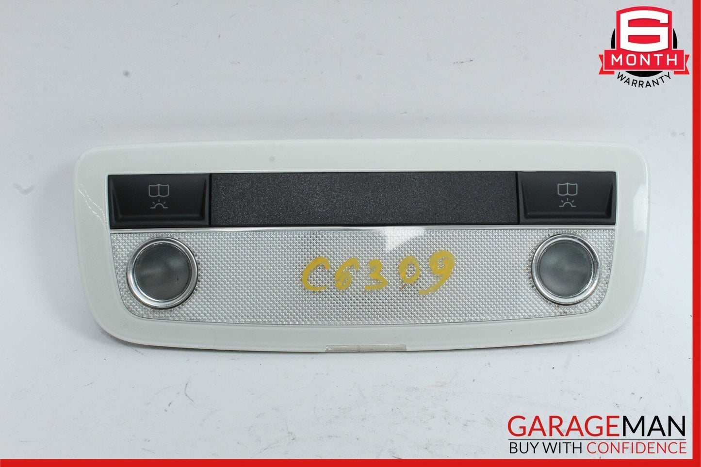08-14 Mercedes W204 C63 AMG Rear Overhead Dome Light Lamp Reading Map OEM