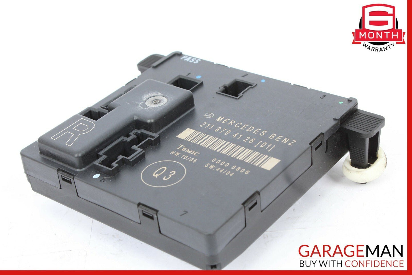 03-09 Mercedes W211 E350 E550 E63 AMG Rear Right Side Door Control Module Unit