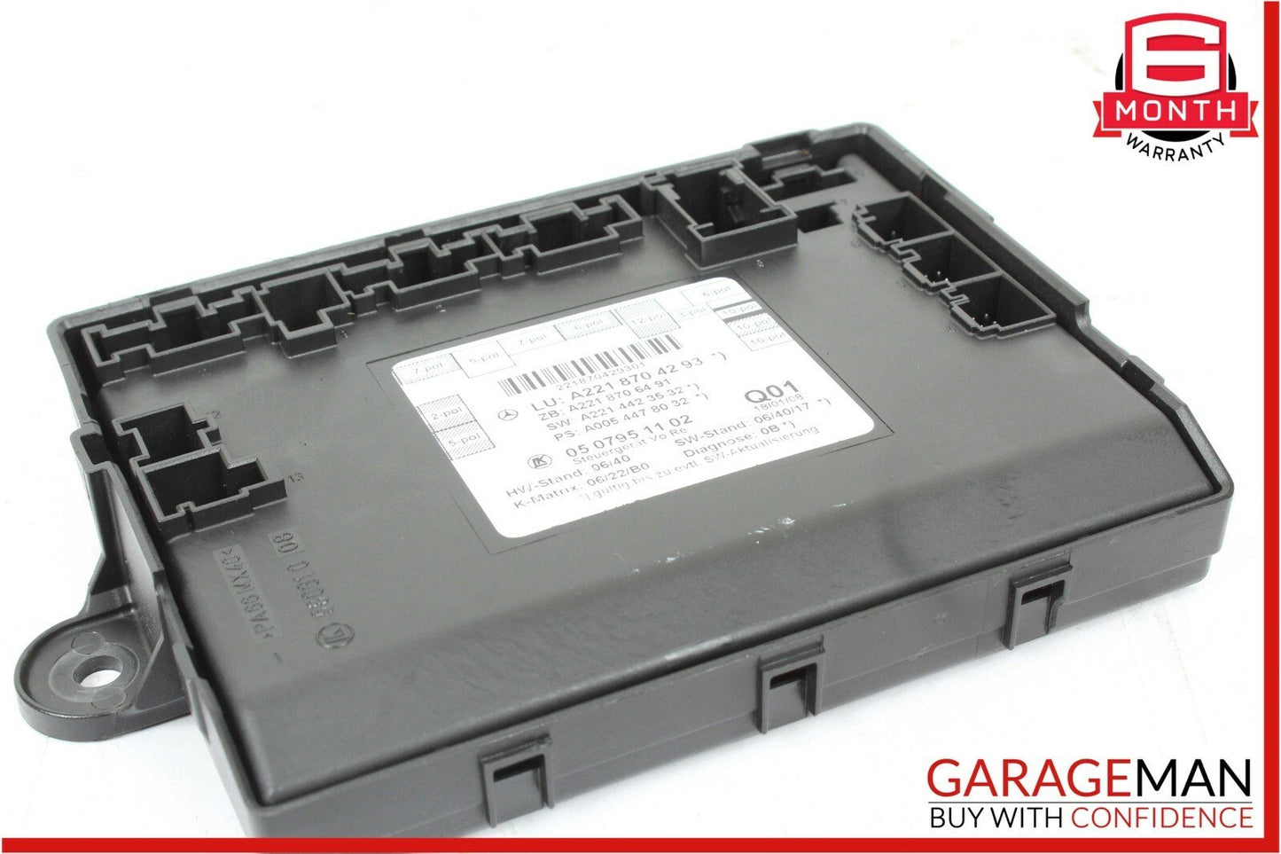 07-13 Mercedes W221 S400 S550 Rear Left / Right Side Door Control Module OEM