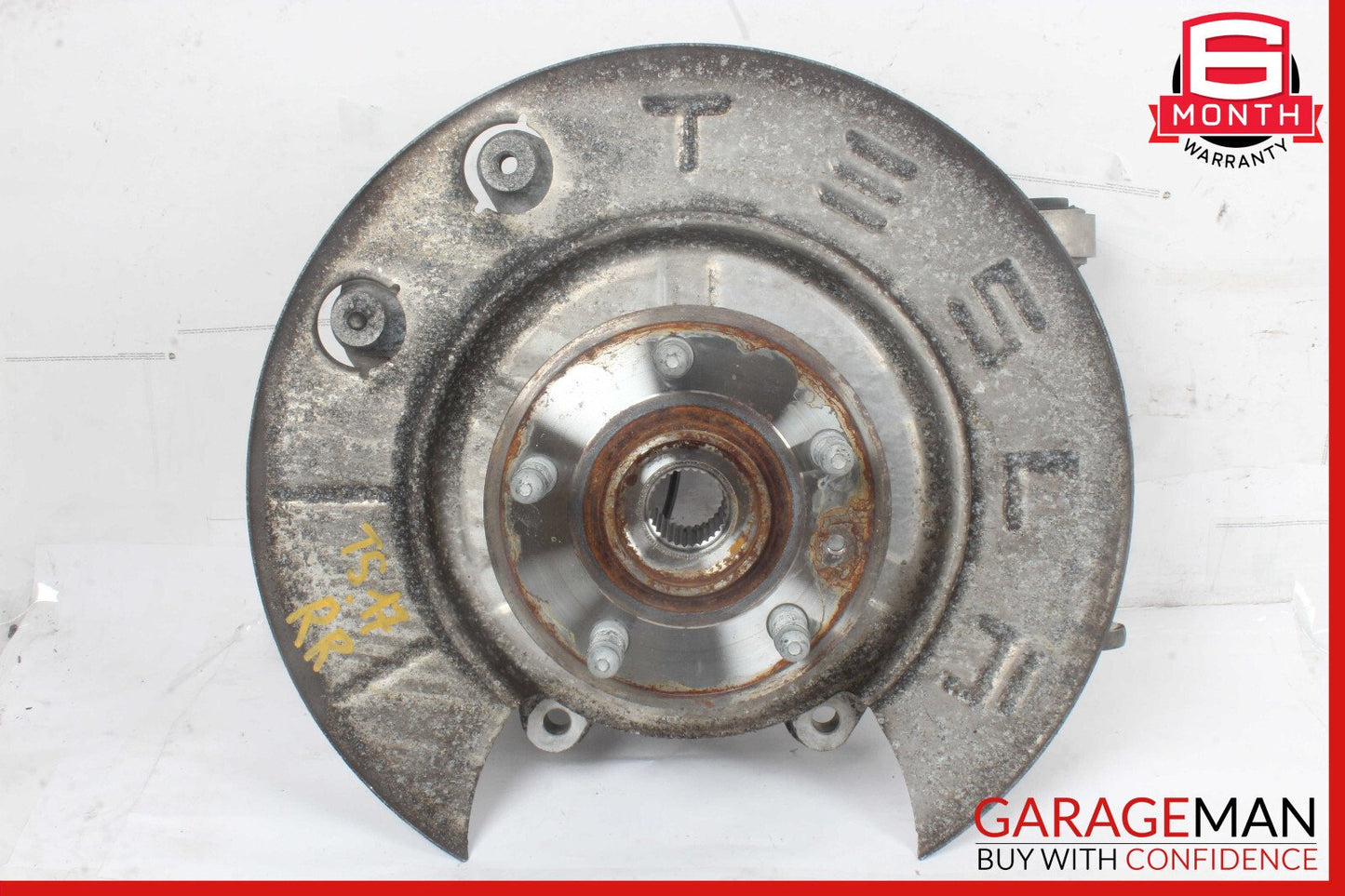 16-20 Tesla Model S Rear Right Spindle Knuckle Hub OEM