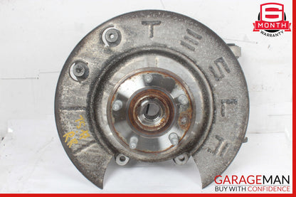 16-20 Tesla Model S Rear Right Spindle Knuckle Hub OEM