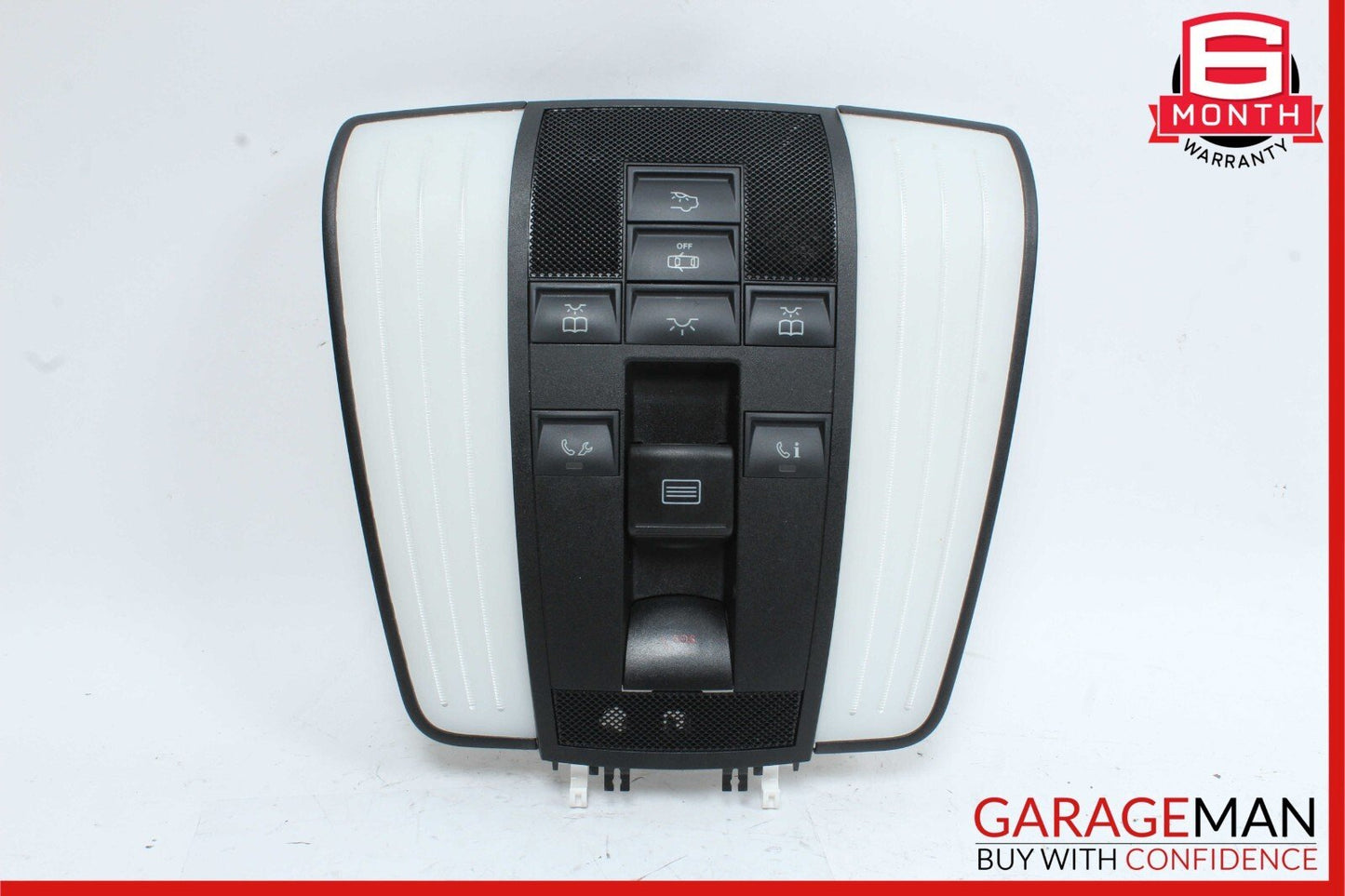 12-18 Mercedes W212 E550 E350 E400 CLS400 CLS500 Overhead Dome Light Lamp Black