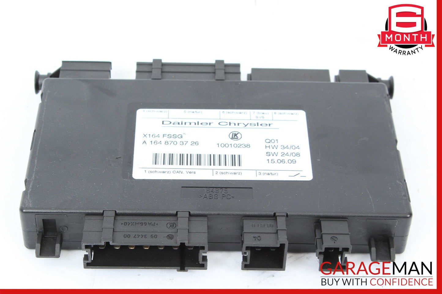07-12 Mercedes X164 GL450 GL450 Third Seat Row Power Folding Control Module OEM