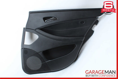 06-11 Mercedes W219 CLS550 CLS500 Rear Right Side Interior Door Panel Black OEM