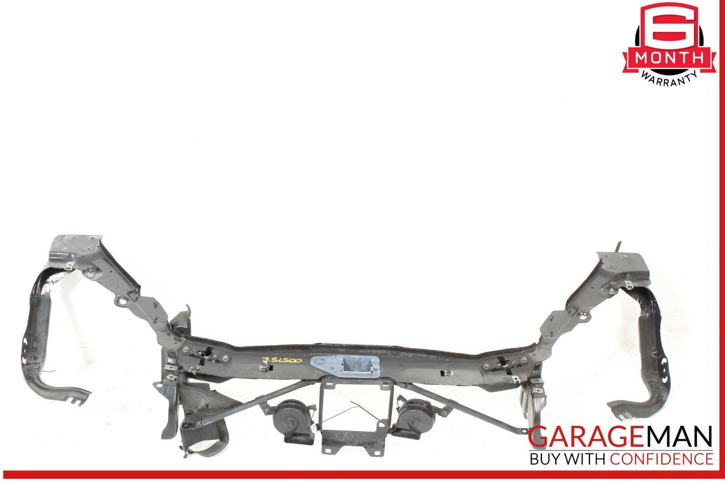 03-08 Mercedes R230 SL500 SL55 AMG Upper Radiator Core Support Headlight Bracket
