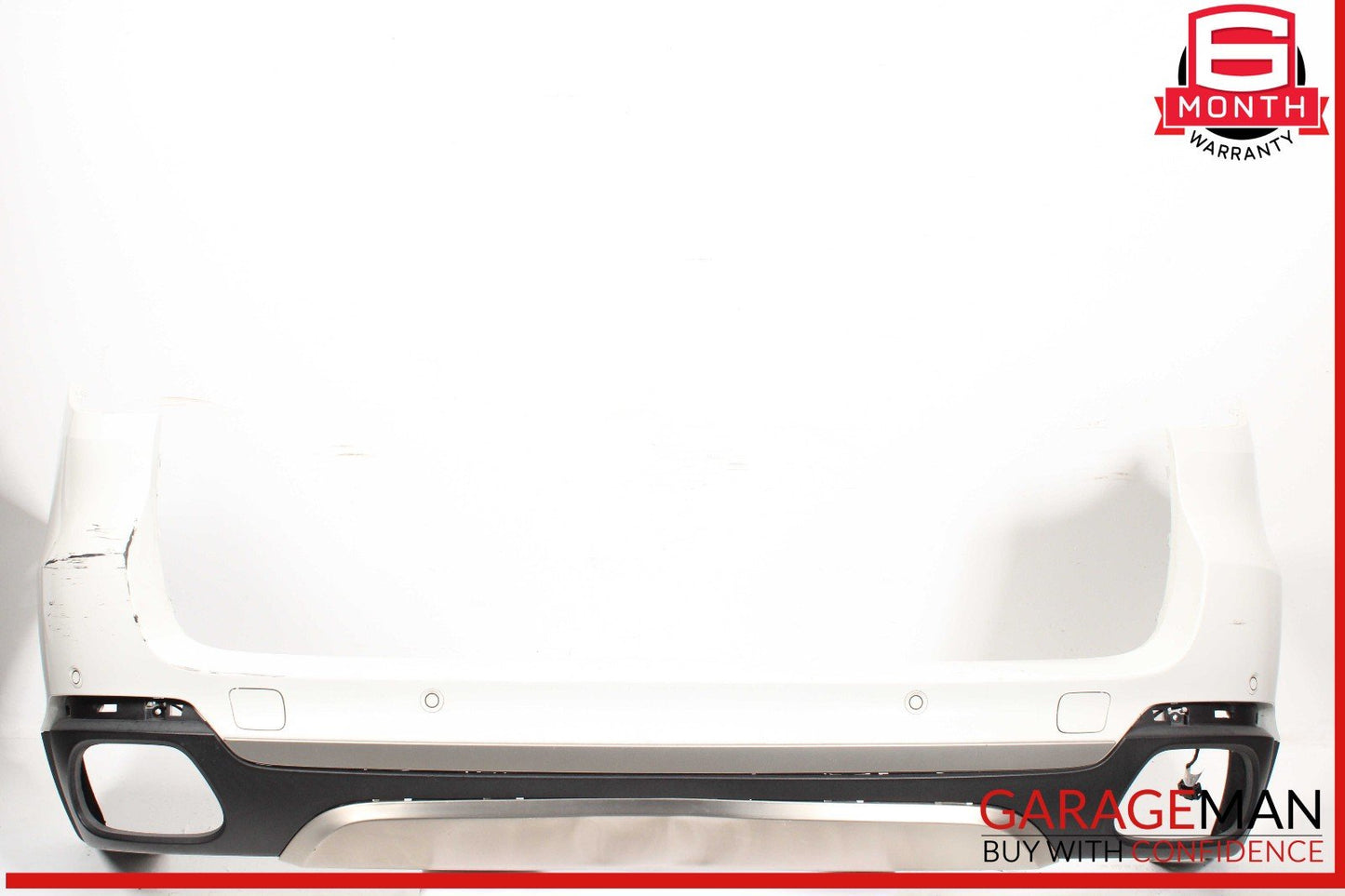 14-18 BMW X5 Rear Bumper Cover Assembly White OEM