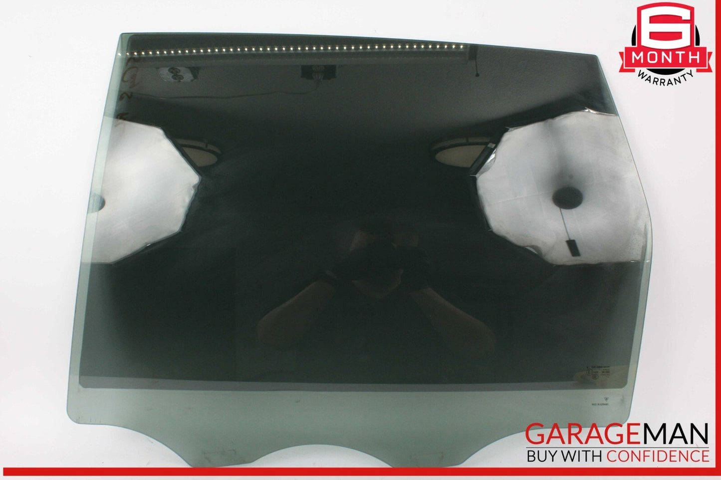 11-18 Porsche Cayenne 958 Rear Left Driver Side Door Window Glass OEM
