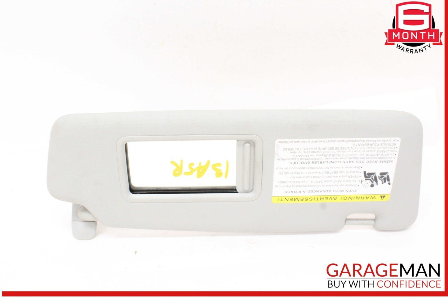 09-17 Audi A5 Q5 A4 S4 S5 Front Right Passenger Side Sun Visor 8U0857552D OEM