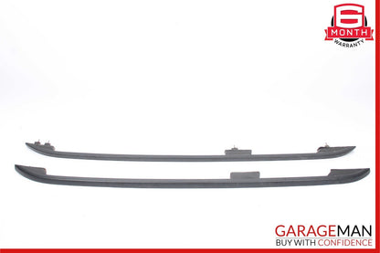 13-15 Mercedes X204 GLK350 Left & Right Roof Luggage Rack Rail Molding Trim Set