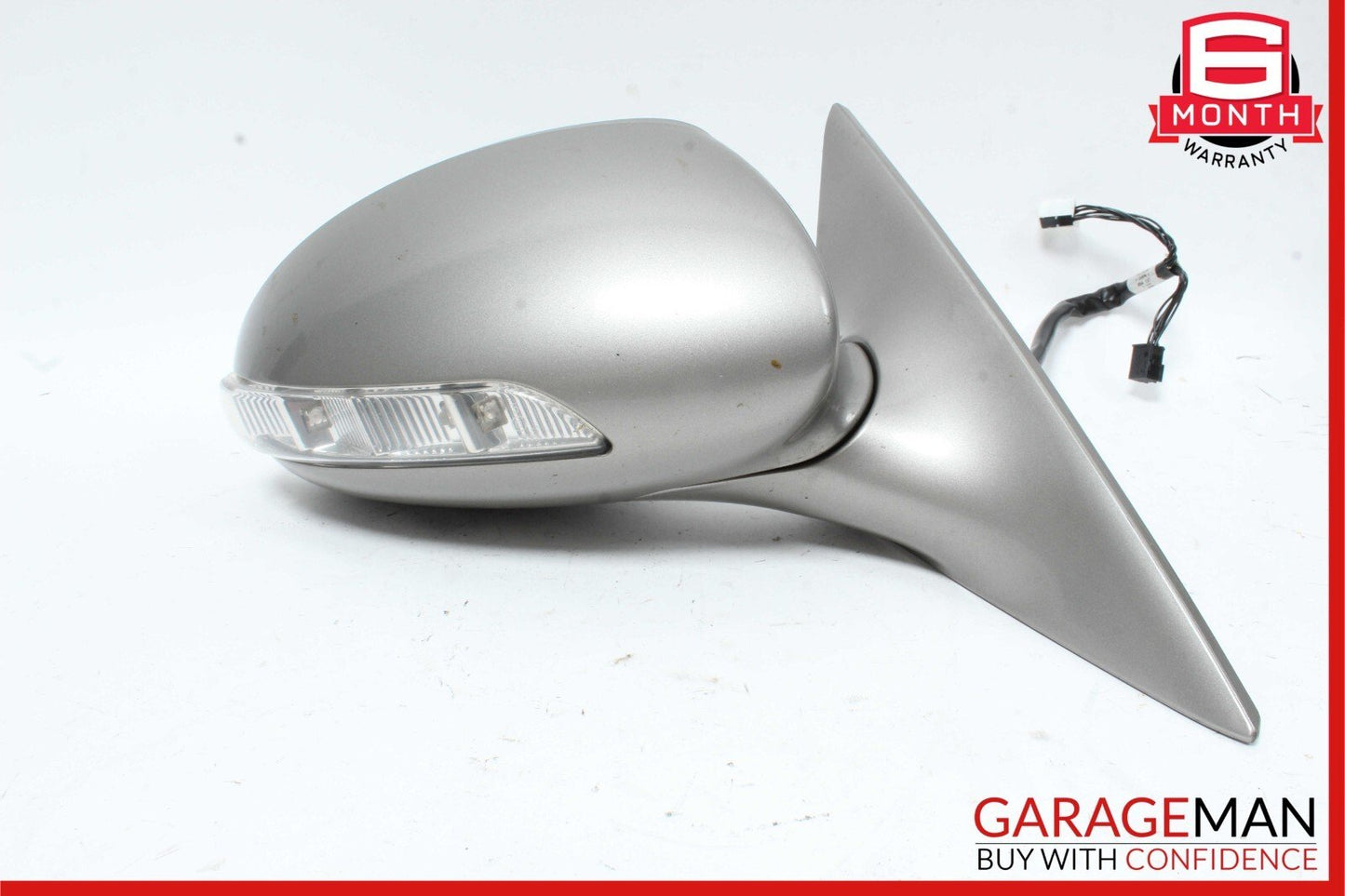 06-08 Mercedes W219 CLS500 Front Right Mirror Door Rear View Cubanite Silver