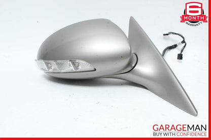 06-08 Mercedes W219 CLS500 Front Right Mirror Door Rear View Cubanite Silver