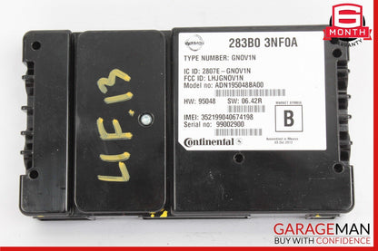 13-17 Nissan Leaf Telematics Communication Control Module 283B03NF0A
