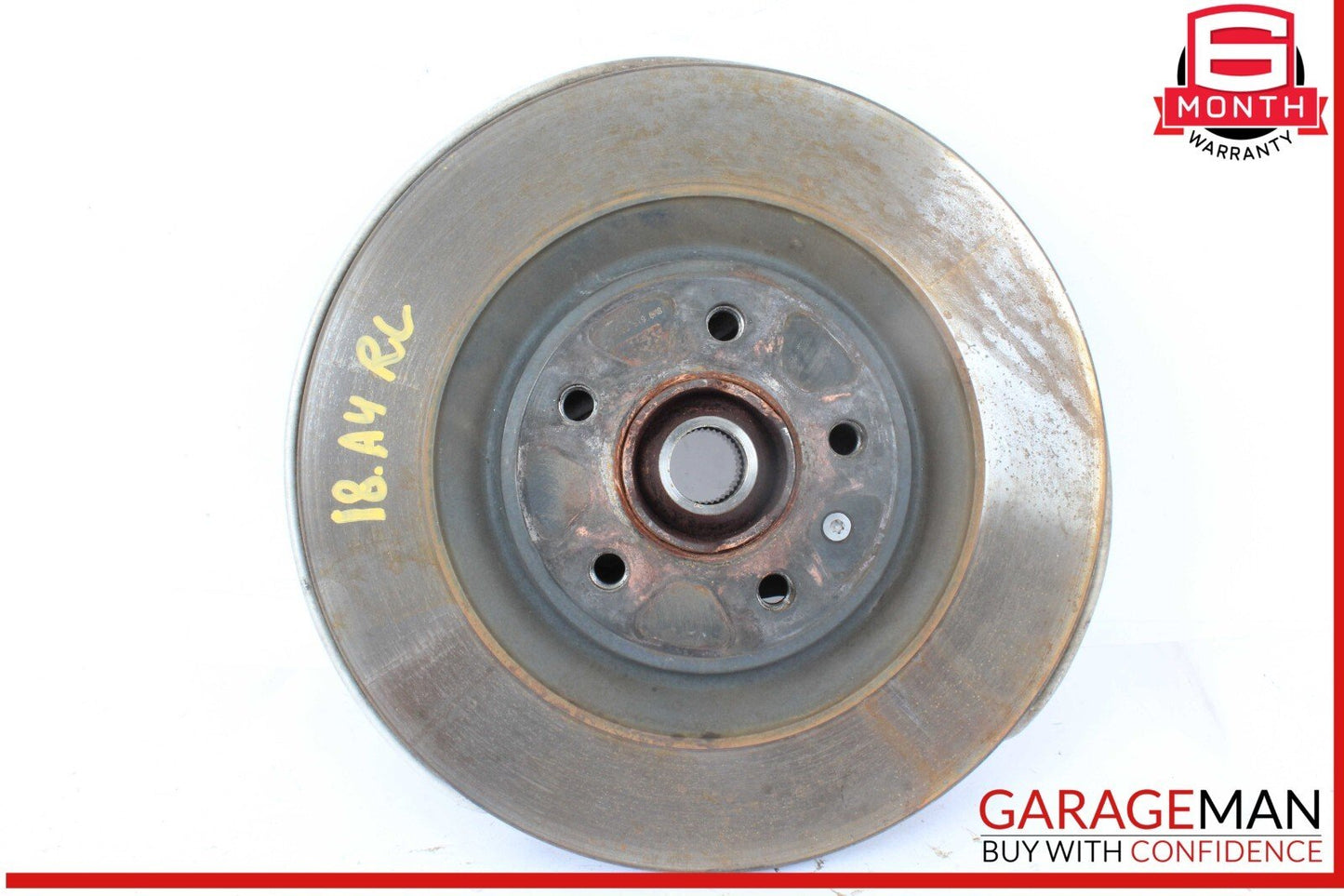 17-24 Audi A4 Allroad Rear Left Driver Side Spindle Knuckle Hub w/ Disc Rotor OEM