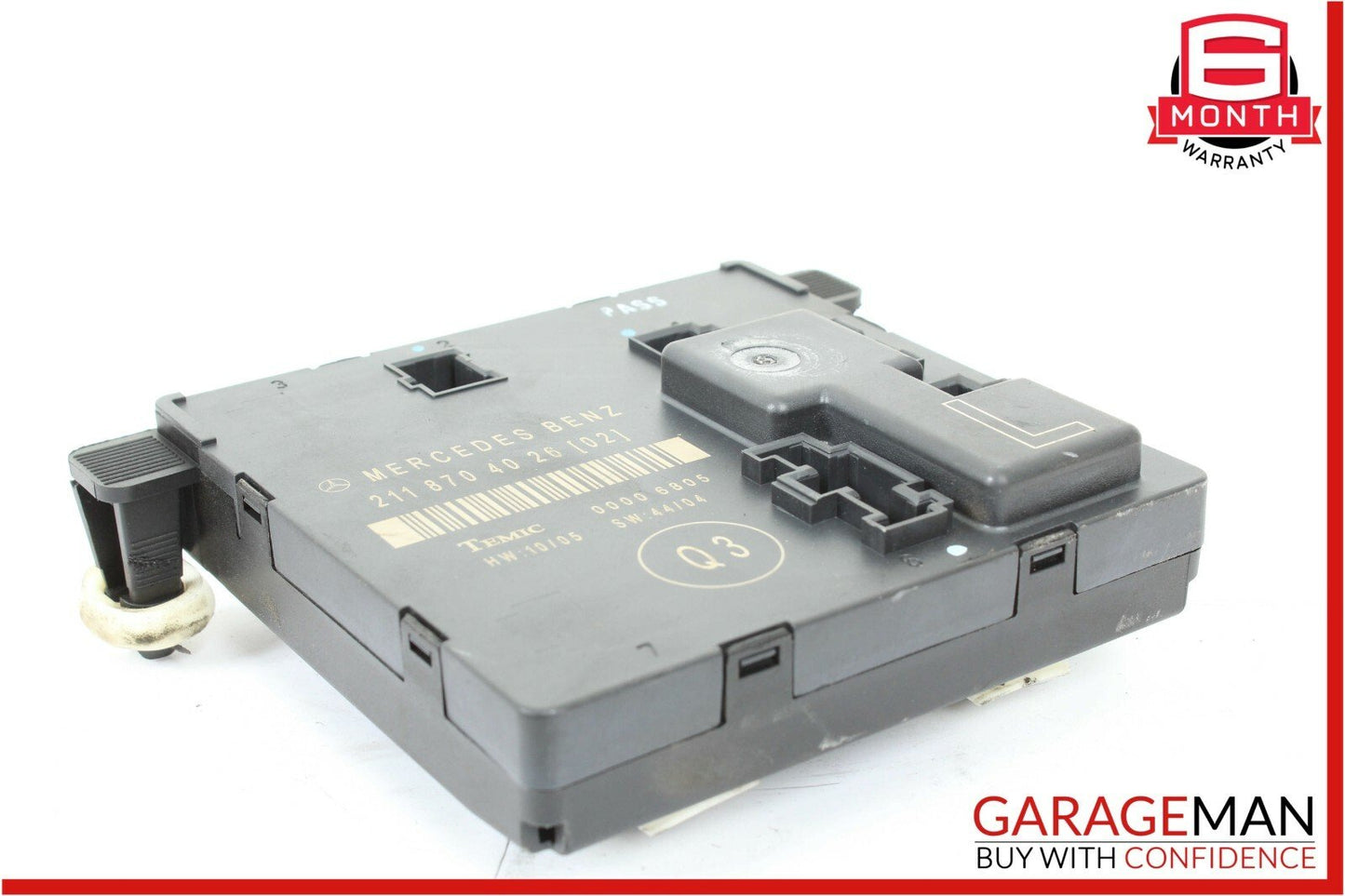 03-09 Mercedes W211 E350 Rear Left Driver Side Door Control Module Unit