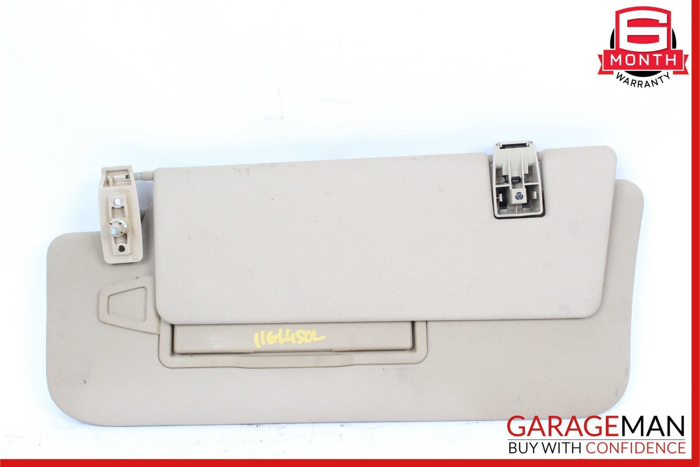 06-12 Mercedes X164 GL450 ML450 Front Left Side Sun Visor Sunvisor Shade Gray