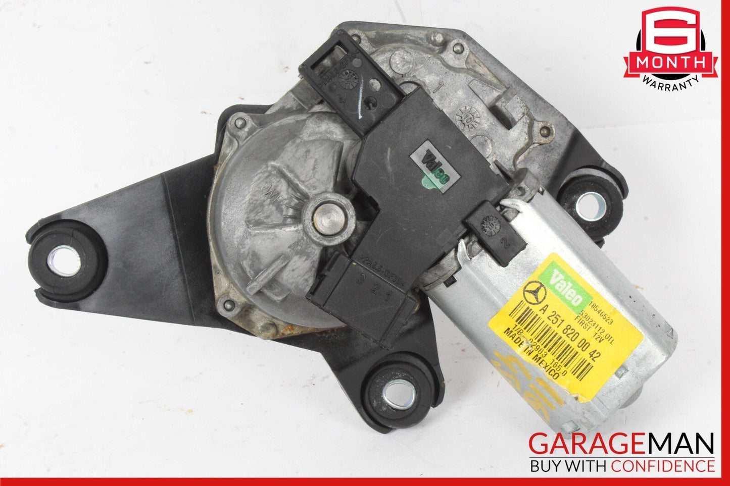 06-12 Mercedes X164 GL450 R350 Rear Windshield Window Glass Wiper Motor OEM
