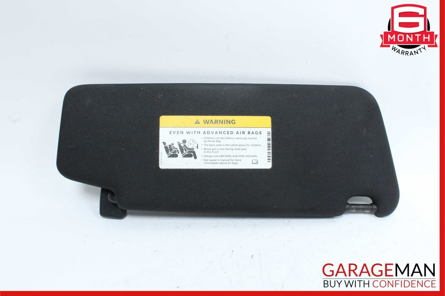 08-14 Mercedes W204 C300 C350 Front Left Side Sun Visor Sunvisor Shade Cover OEM