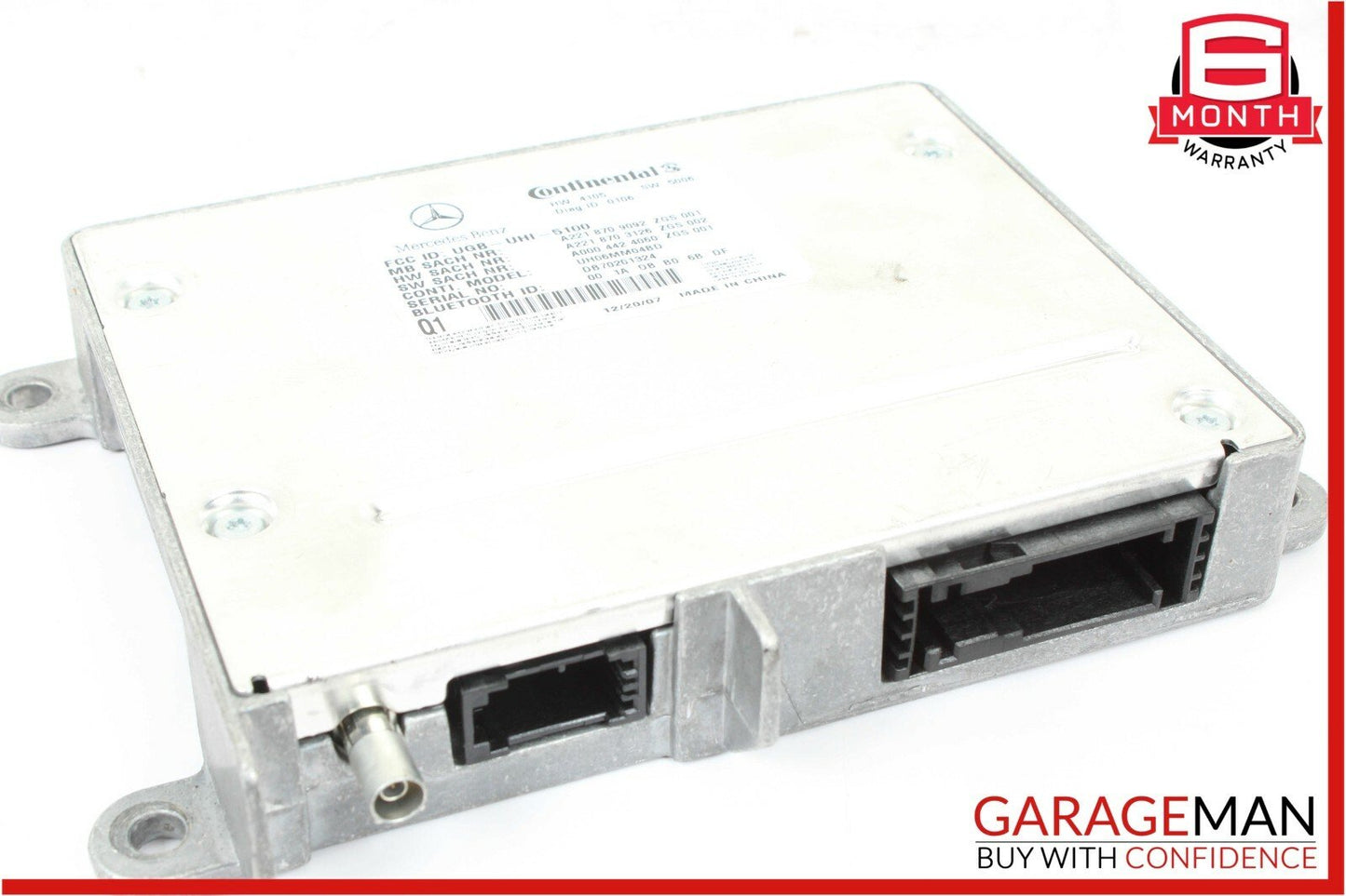 07-09 Mercedes S550 CL550 CL600 Bluetooth Communication Controller Module