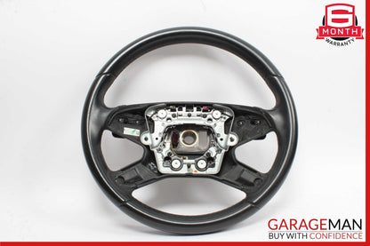 10-13 Mercedes W212 E350 E550 E400 Steering Wheel w/ Paddle Shifters Assy Black