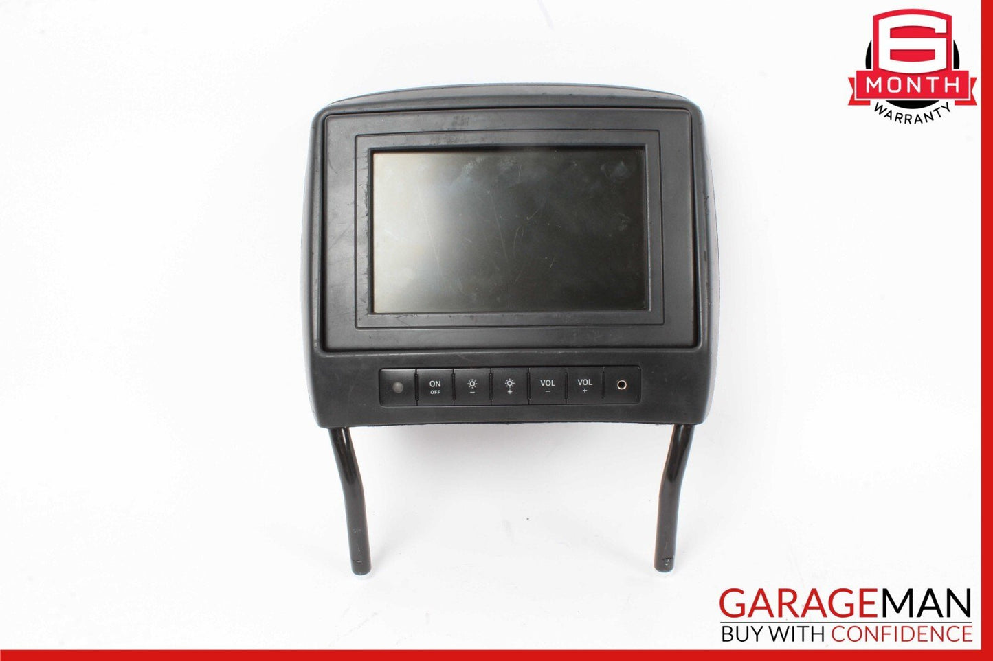 06-12 Mercedes X164 GL550 Rear Seat Headrest Screen Monitor Display Assy Black