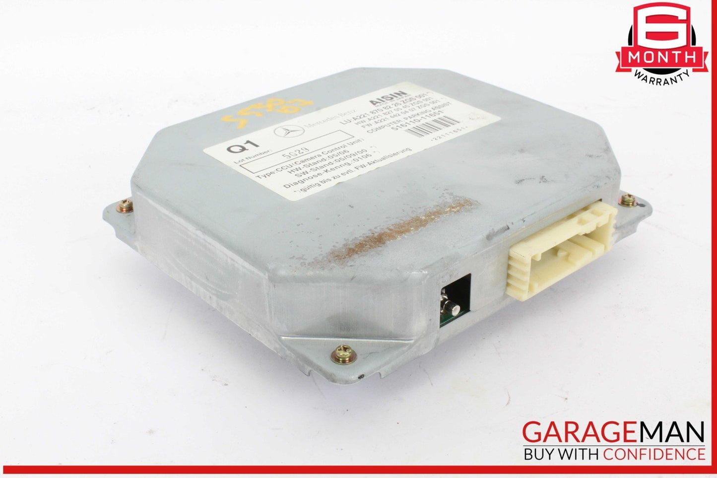 07-14 Mercedes W221 S550 CL600 CL550 Rear View Backup Camera Control Module OEM