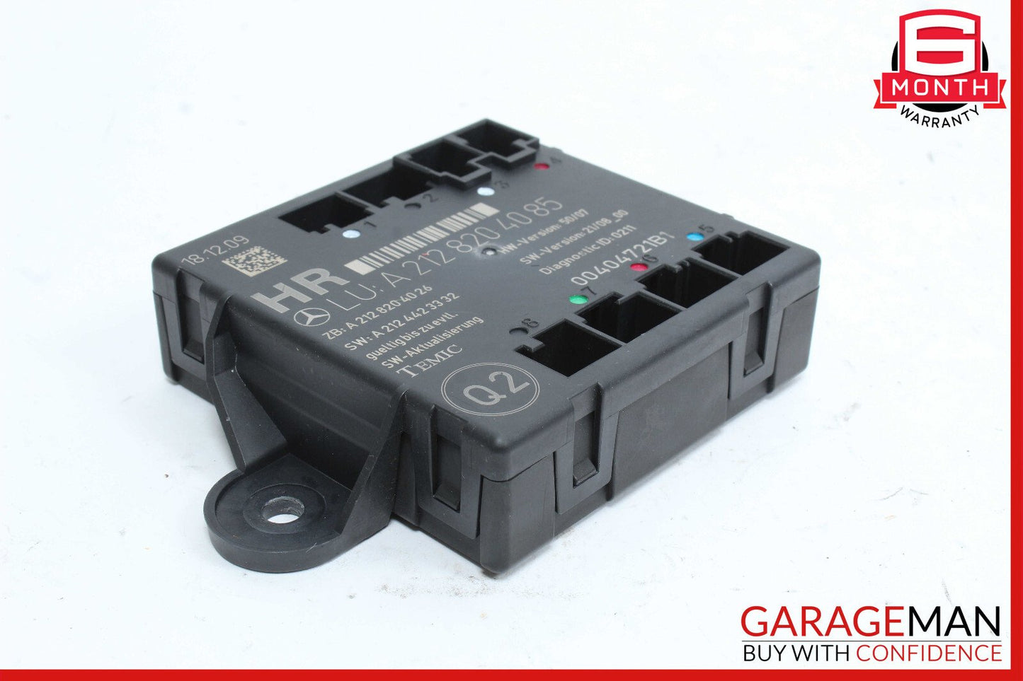 08-15 Mercedes X204 GLK350 C350 Rear Right Side Door Control Module OEM