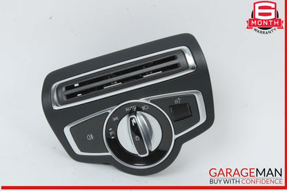 15-20 Mercedes W205 C300 C400 GLC300 Dash Headlight Switch Control Module OEM