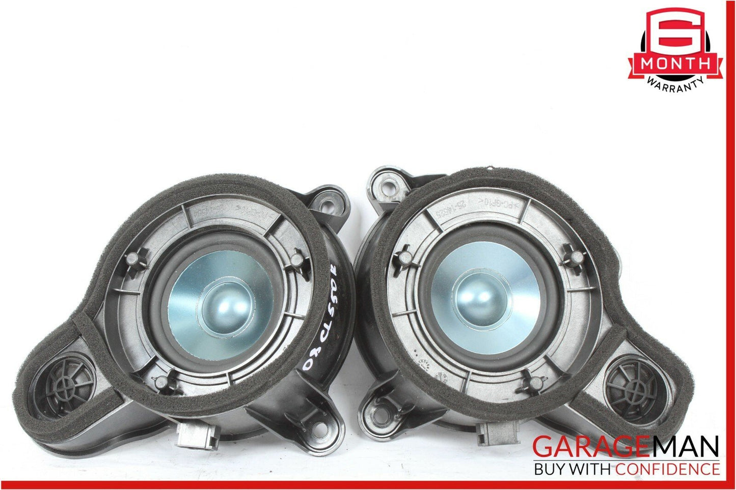 07-13 Mercedes W216 CL550 Rear Left & Right Side Door Tweeter Speaker Set of 2