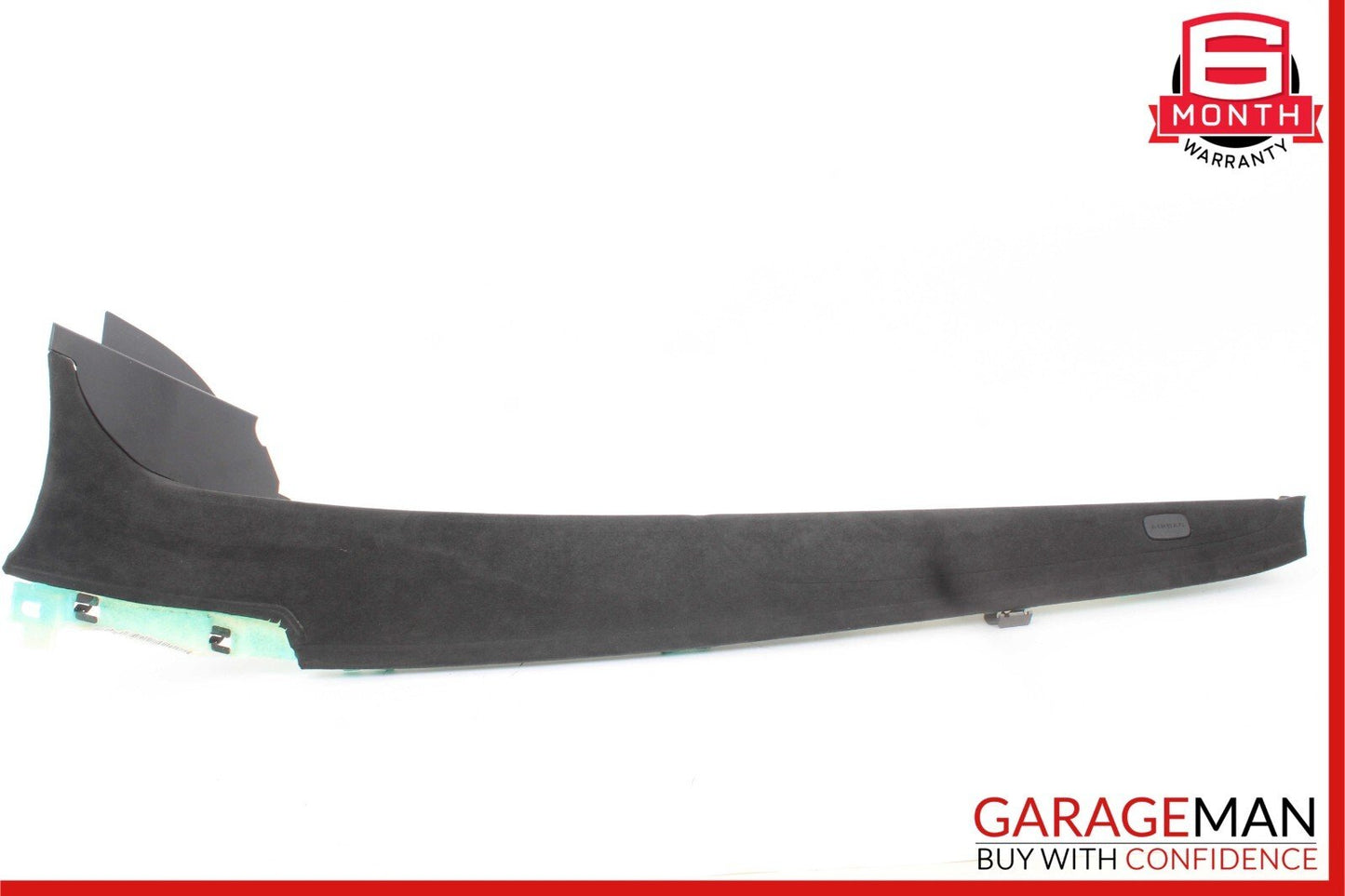 07-13 Mercedes W221 S350 S63 AMG Front Left Side A Pillar Trim Panel Suede