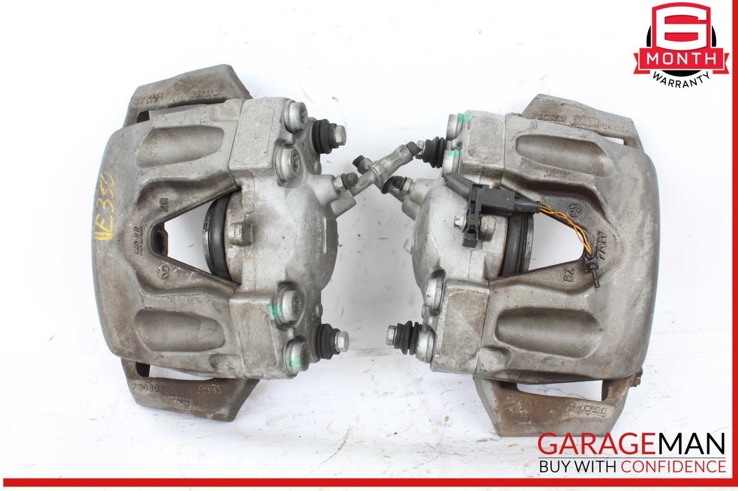 10-18 Mercedes W212 E350 CLS400 Front Brake Calipers Left and Right Set Of 2 Pc