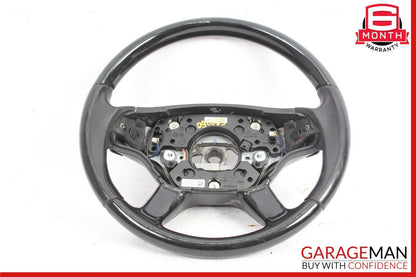 07-10 Mercedes S550 CL550 Driver Steering Wheel w/ Paddle Shifters Black Wood