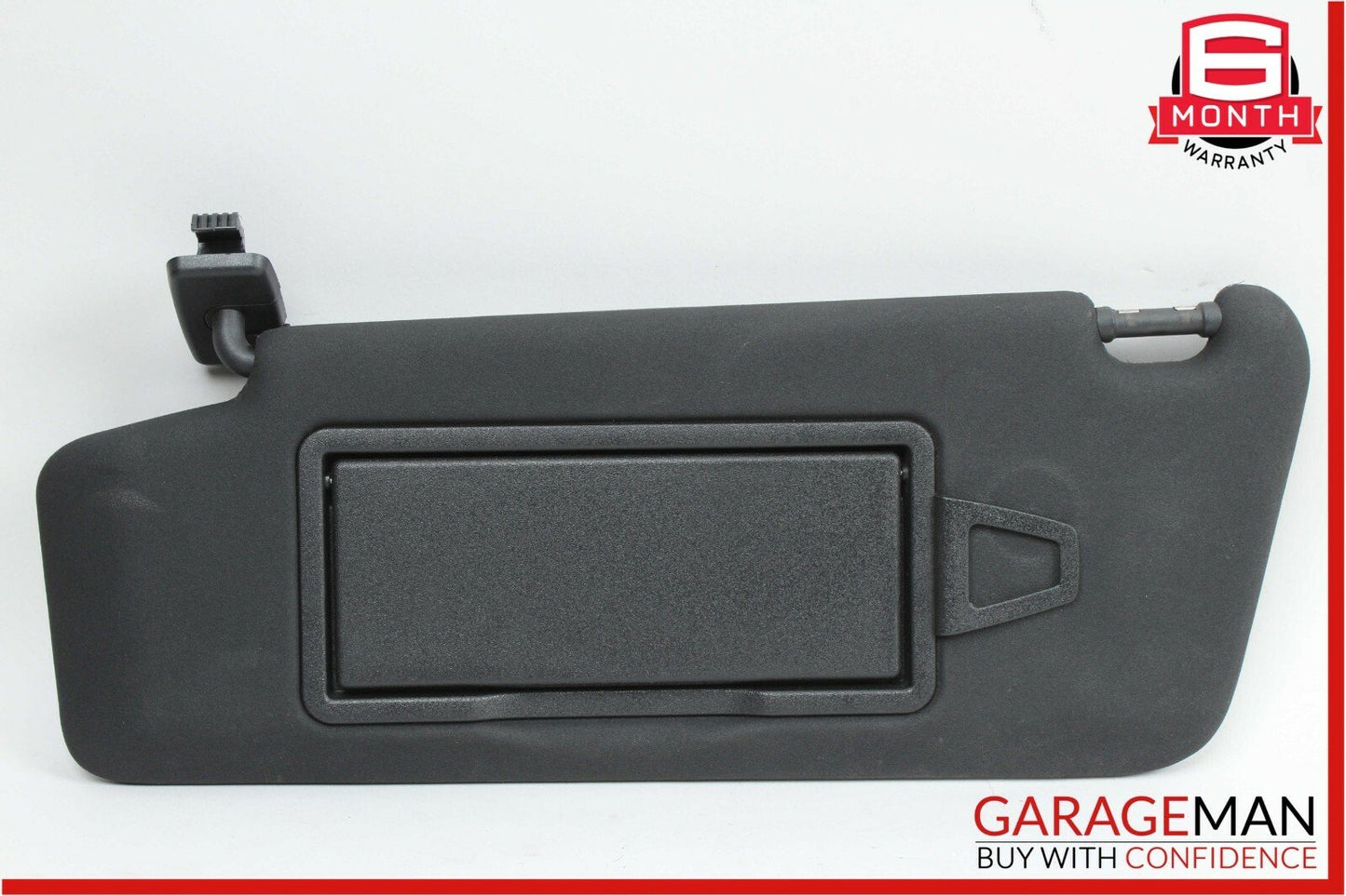 08-14 Mercedes W204 C250 Front Left Sun Visor Sunvisor Shade Cover Black