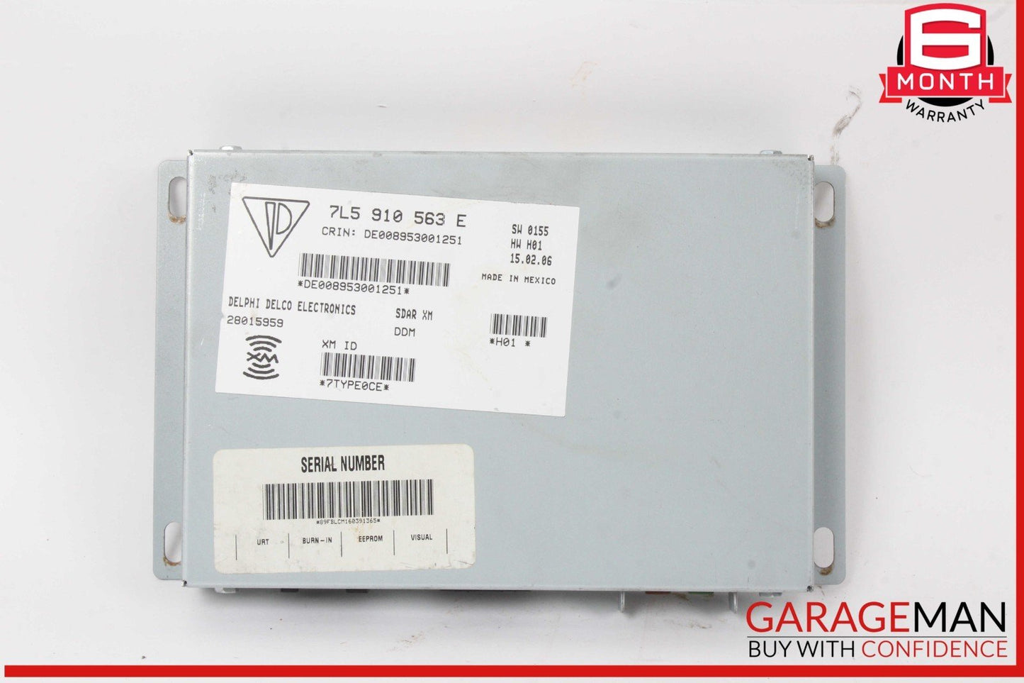03-10 Porsche Cayenne 955 957 Sirius Satellite Radio Receiver Module Unit OEM