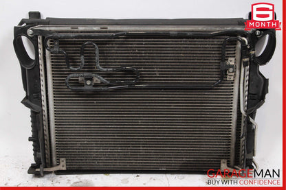 00-06 Mercedes W220 S430 CL500 Engine Cooling Radiator AC A/C Condenser Assembly