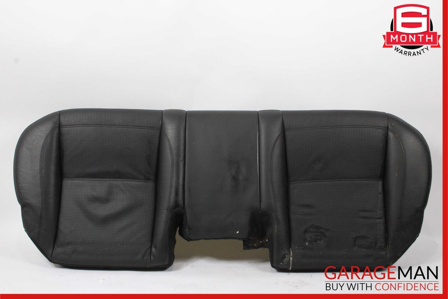 08-13 Mercedes W221 S63 AMG Rear Lower Bottom Bench Seat Cushion Cover Black