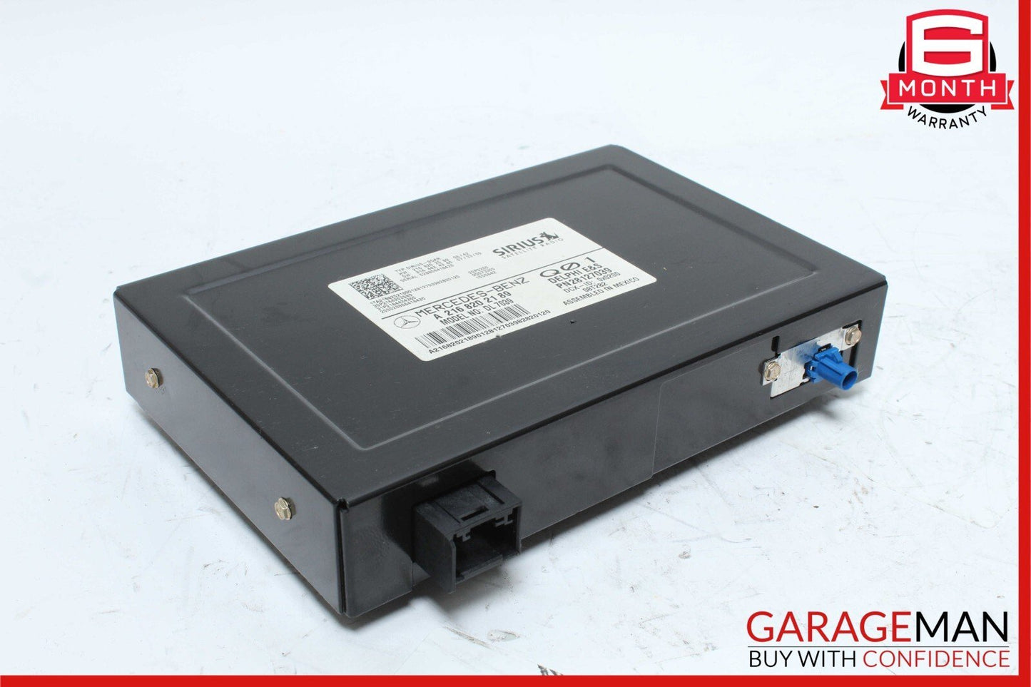 07-14 Mercedes W204 C300 GLK350 Sirius Satellite Radio Receiver Module Unit OEM