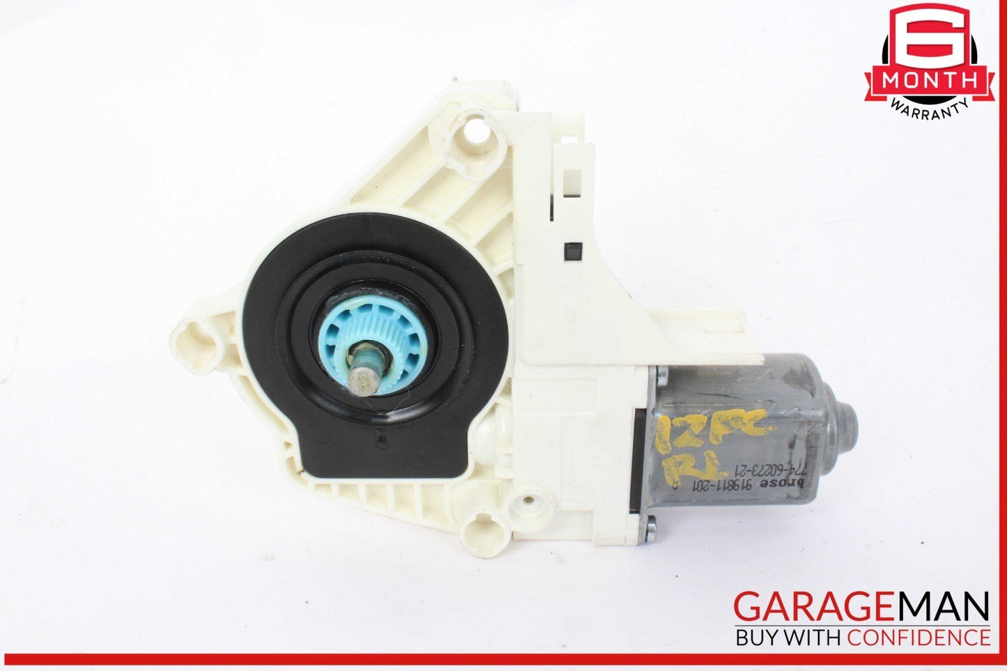 11-18 Porsche Cayenne 958 Rear Left Driver Side Door Window Regulator Motor OEM