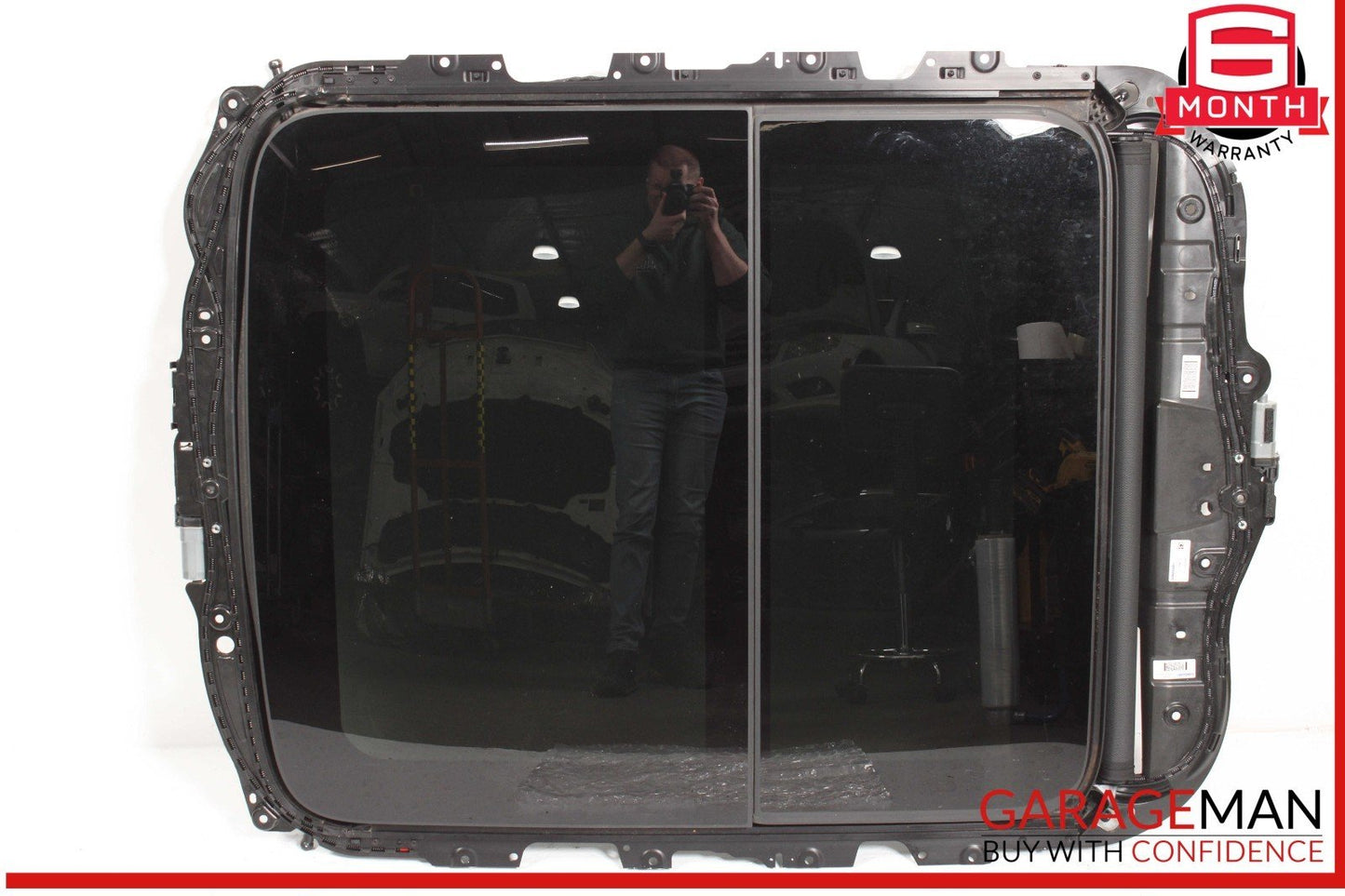 19-25 Audi Q3 Panoramic Sunroof Glass Panel Assembly OEM