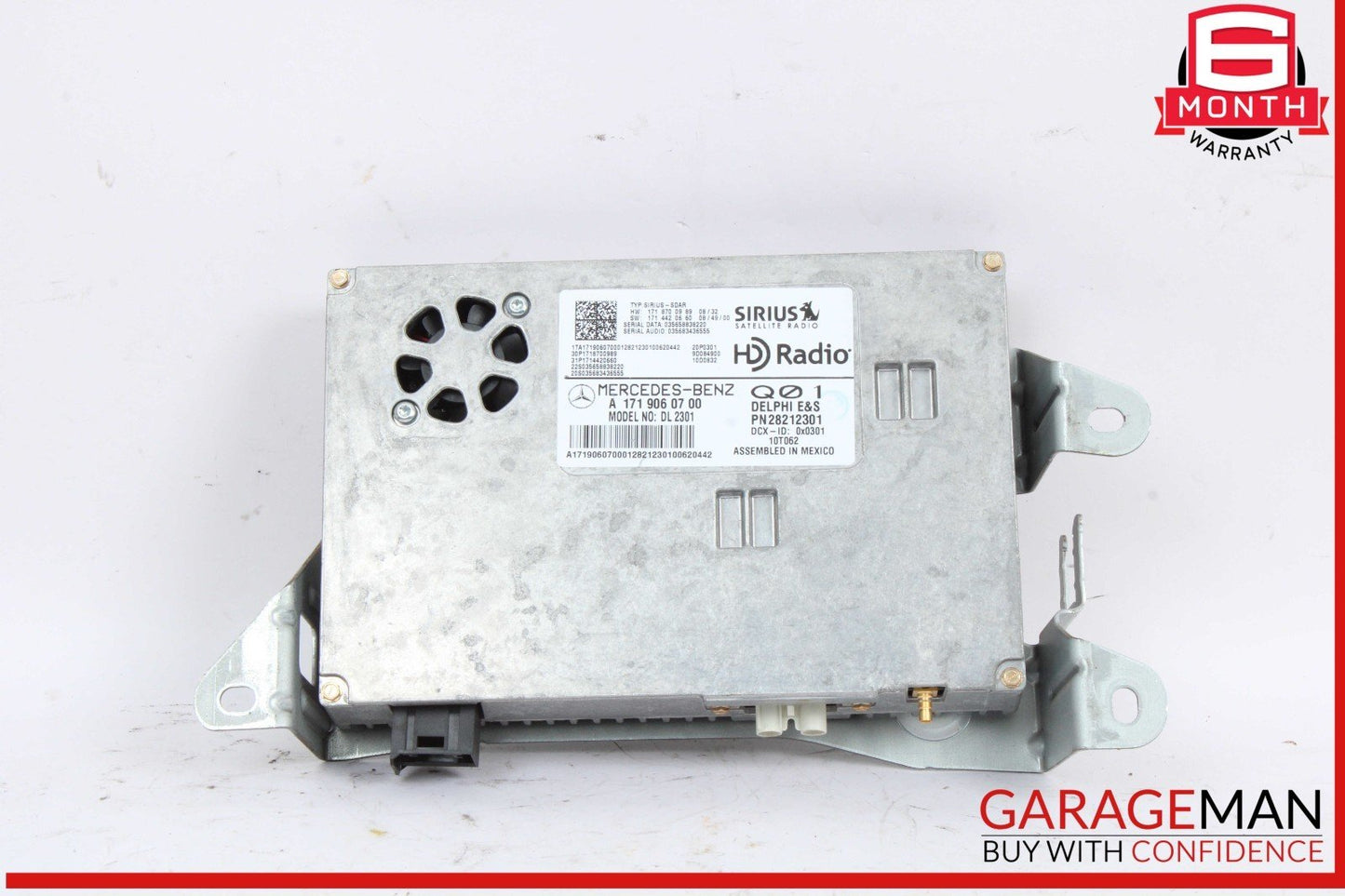 09-13 Mercedes W212 E350 Sirius Satellite Radio Receiver 1719060700 OEM