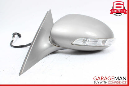 07-09 Mercedes W221 S550 Front Left Side Mirror Door Rear View Cubanite Silver
