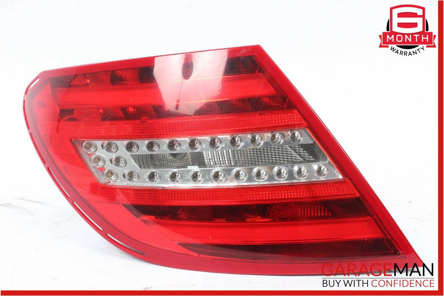 12-14 Mercedes W204 C250 Rear Left Driver Side Taillight Tail Light Lamp