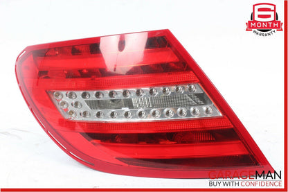 12-14 Mercedes W204 C250 Rear Left Driver Side Taillight Tail Light Lamp