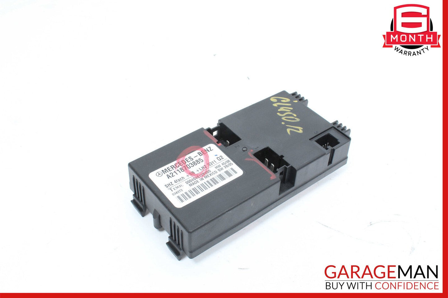 06-13 Mercedes X164 GL450 E320 Heated Seat Control Module 2118703885 OEM