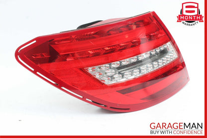 12-14 Mercedes W204 C300 C250 Rear Left Driver Side Taillight Tail Light Lamp