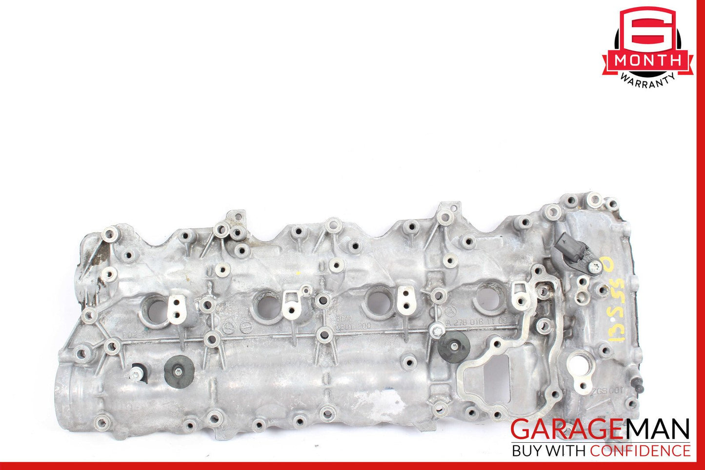 11-20 Mercedes W221 S550 CLS550 Left Side Engine Cylinder Head Valve Cover