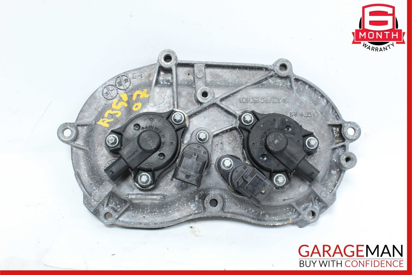 06-10 Mercedes R350 E350 CLS350 C300 Front Right Engine Timing Chain Valve Cover