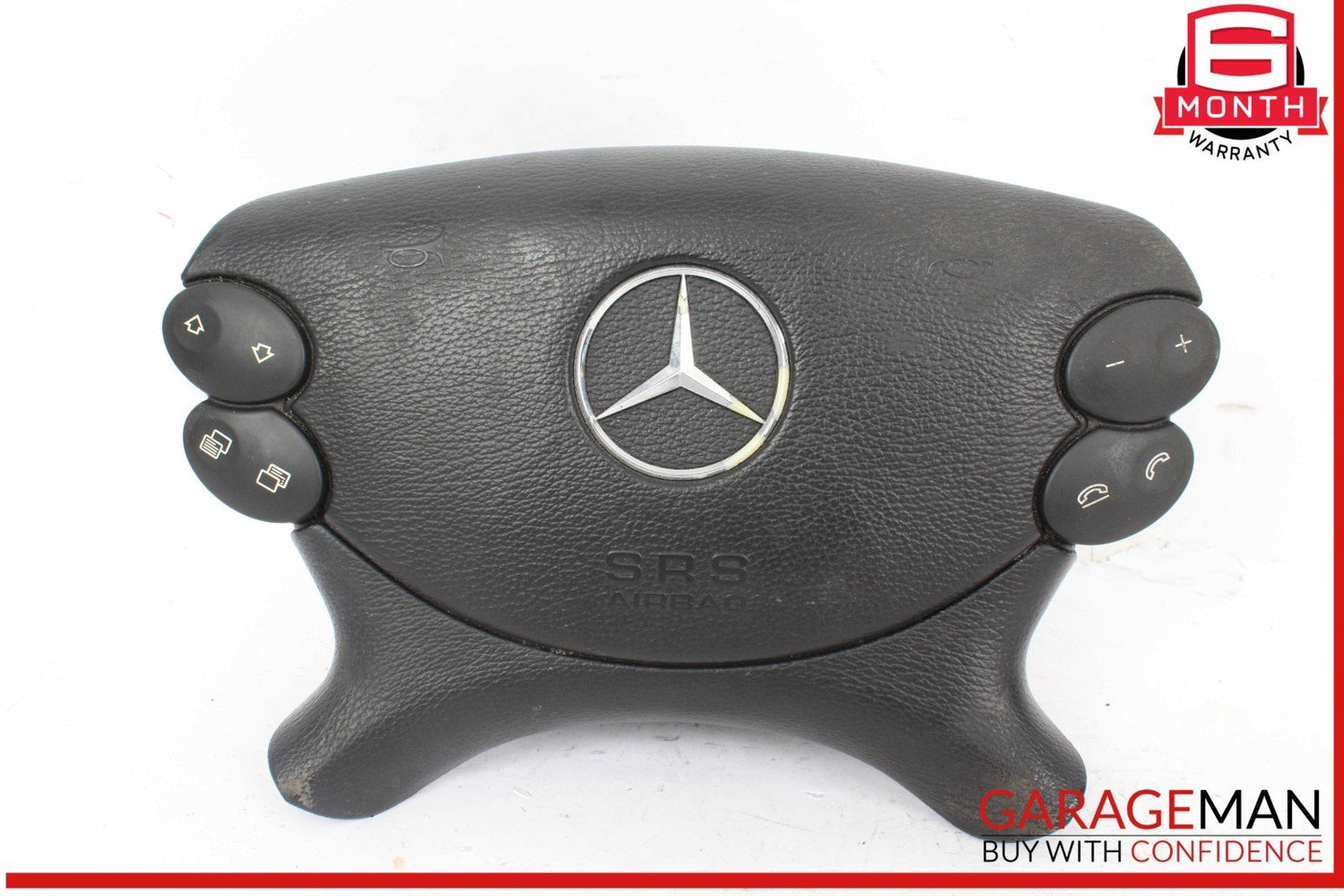 03-12 Mercedes W219 CLS500 E350 SL500 Steering Wheel Airbag Air Bag Black OEM