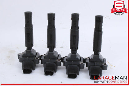 12-15 Mercedes W204 C250 CGI Engine Ignition Coil Spark Plug Set of 4 OEM