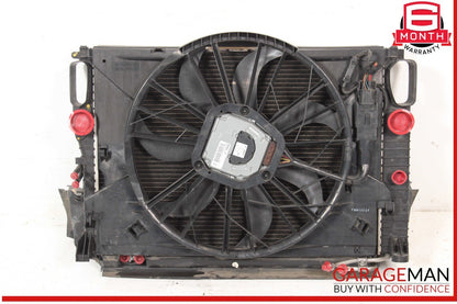 03-09 Mercedes W211 E350 Engine Motor Cooling Fan Radiator A/C Condenser Assy